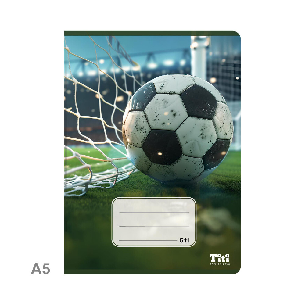 Školský zošit A5 Topgal A5 Notebook Football