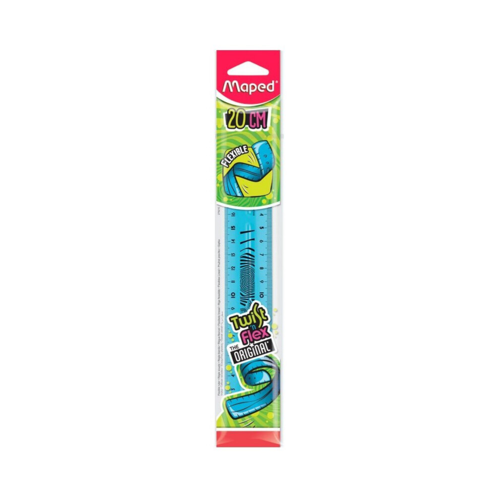 Flexibilné pravítko Topgal Maped Twist n Flex Blue