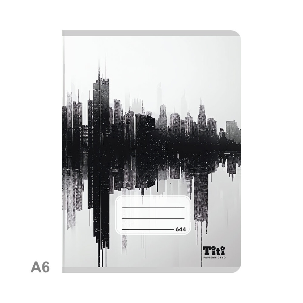 Poznámkový zošit A6 Topgal A6 Notebook City