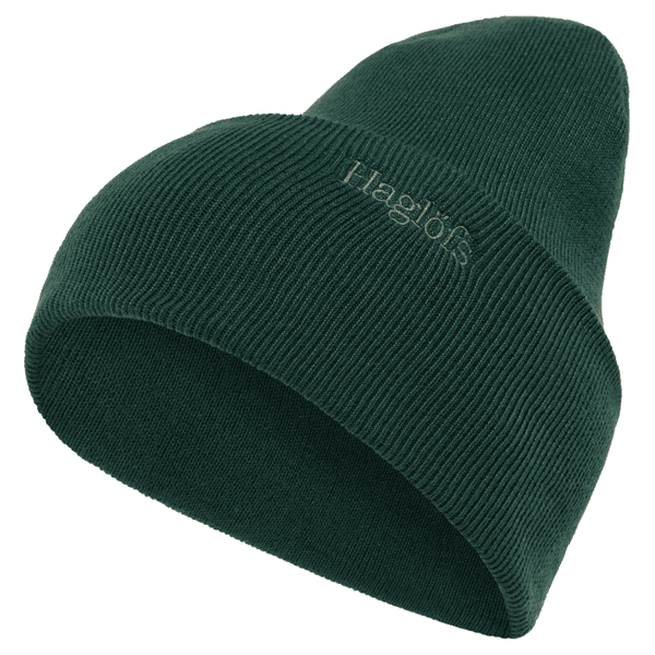 Haglöfs Outsiders Beanie tmavo zelená Veľkosť: UNI 7318841945453