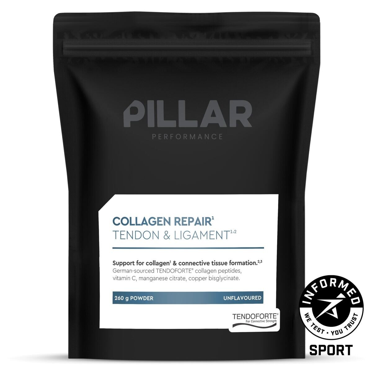 Doplnok stravy Pillar Performance Collagen Repair 250g