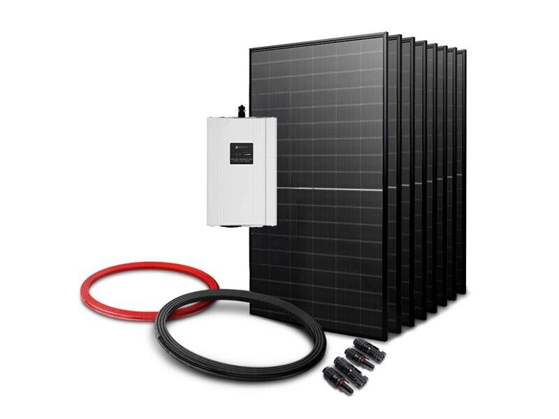 Súprava na solárne ohrev vody EVO MPPT-4000 GRID 3640 Wp 8x PV TRINA