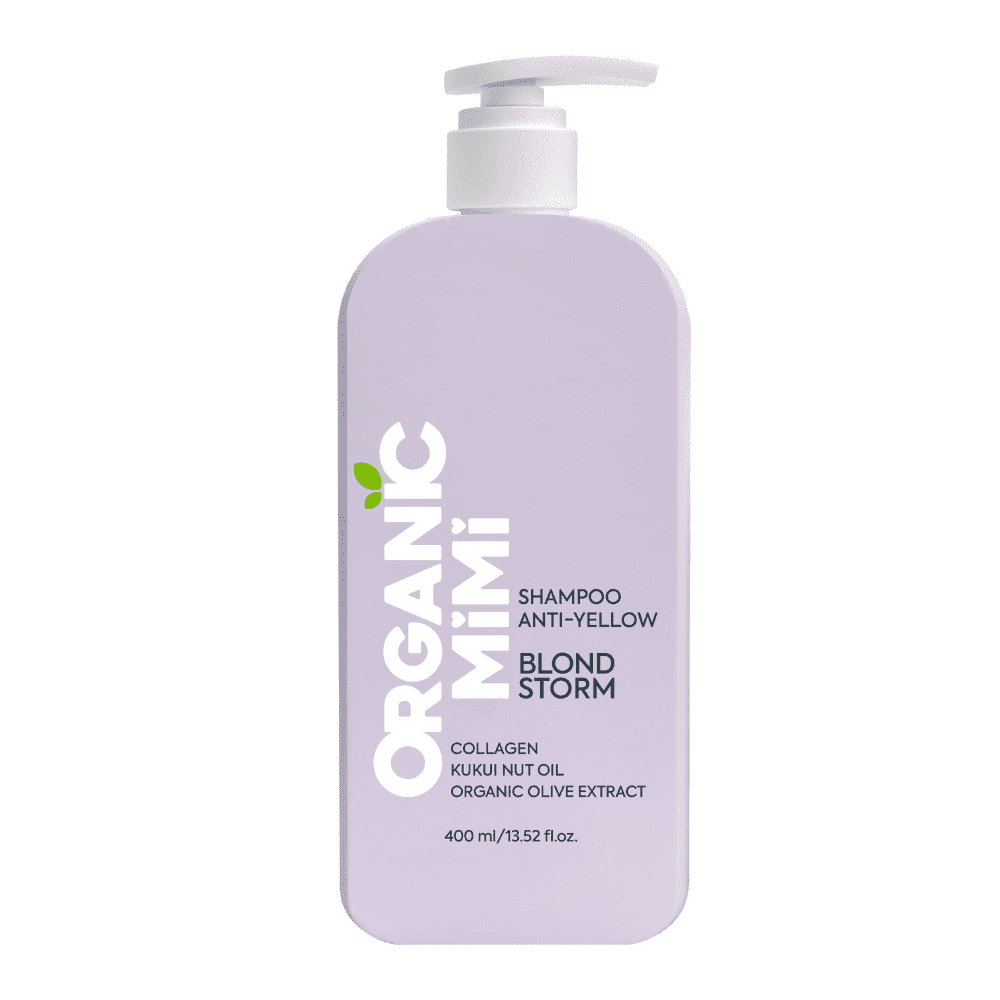 ORGANIC MIMI Blond Storm šampón na vlasy neutralizujúci žlté tóny 400 ml