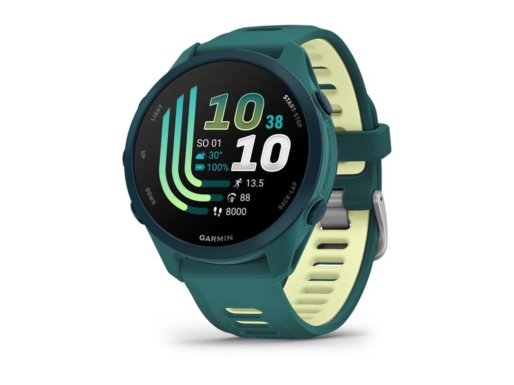 GARMIN Forerunner 170 Music - Teal Green s remienkom Teal Green / Citron