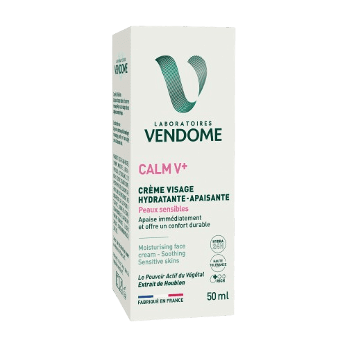 VENDOME CALM V+ Upokojujúci hydratačný krém na tvár 50 ml