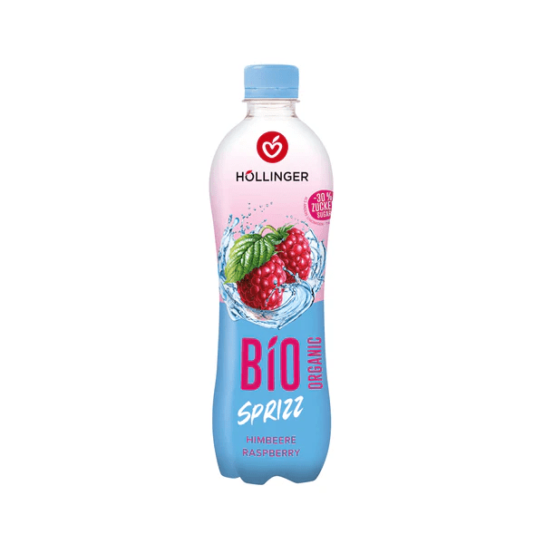 HOLLINGER Limonáda malina BIO 500 ml