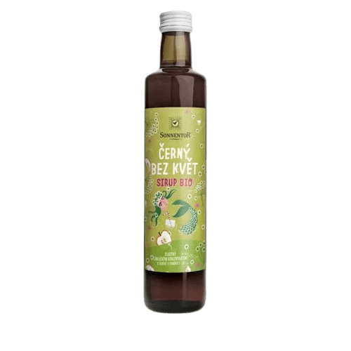 SONNENTOR Sirup čierny bez kvet BIO 500 ml