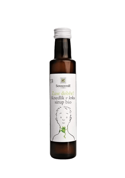 SONNENTOR Sirup Knedľa v krku BIO 250 ml
