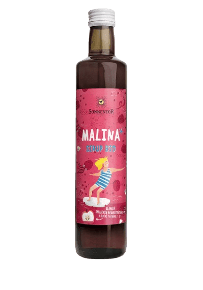 SONNENTOR Sirup malina BIO 500 ml
