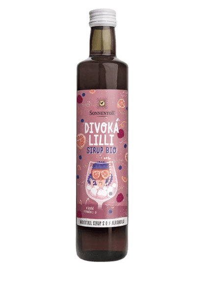 SONNENTOR Sirup Divoká Lilli BIO 500 ml