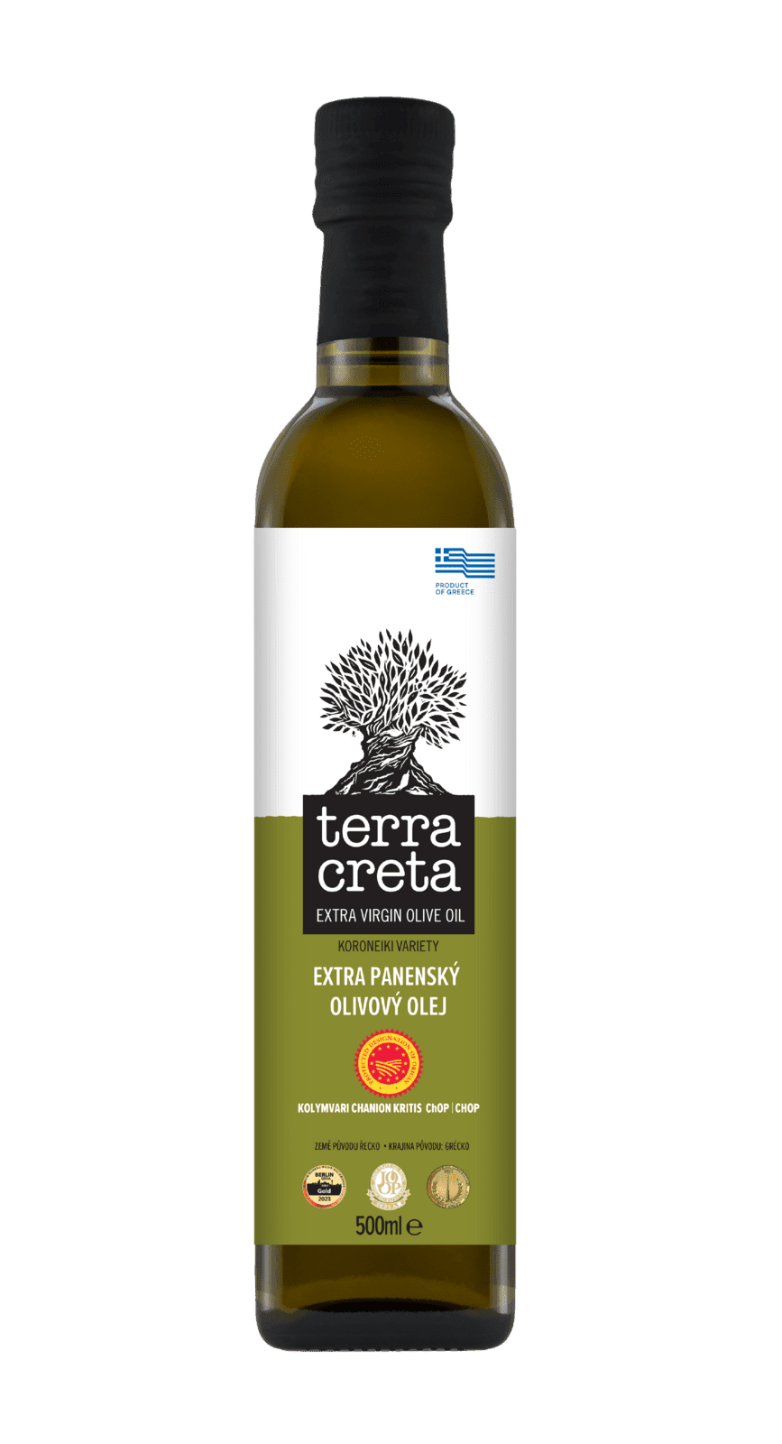 TERRA CRETA EVOO Estate PDO Kolymvari 500 ml
