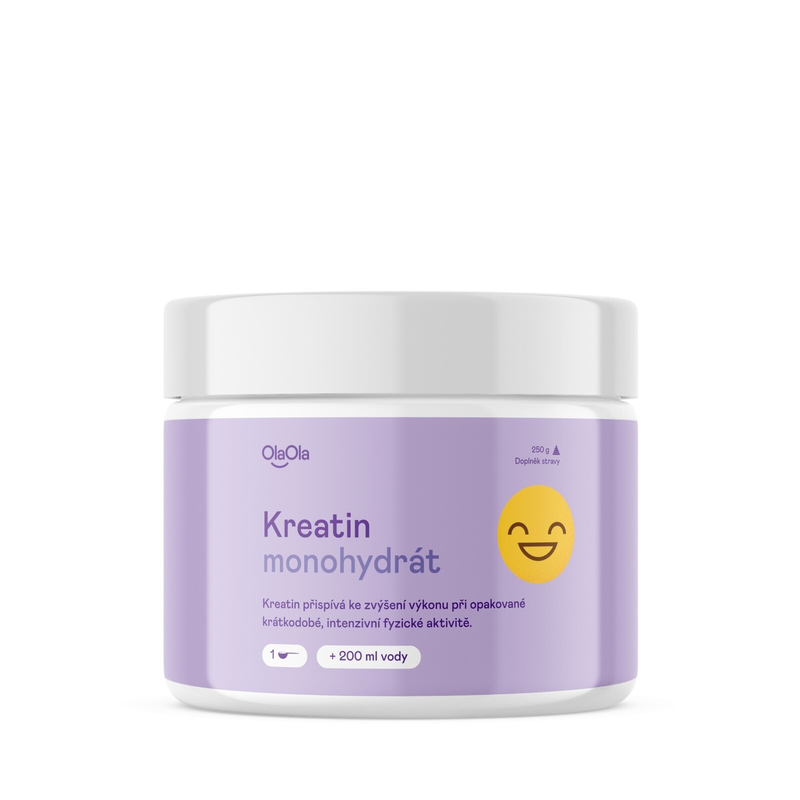 OlaOla Kreatín monohydrát pre intenzívny tréning 250 g