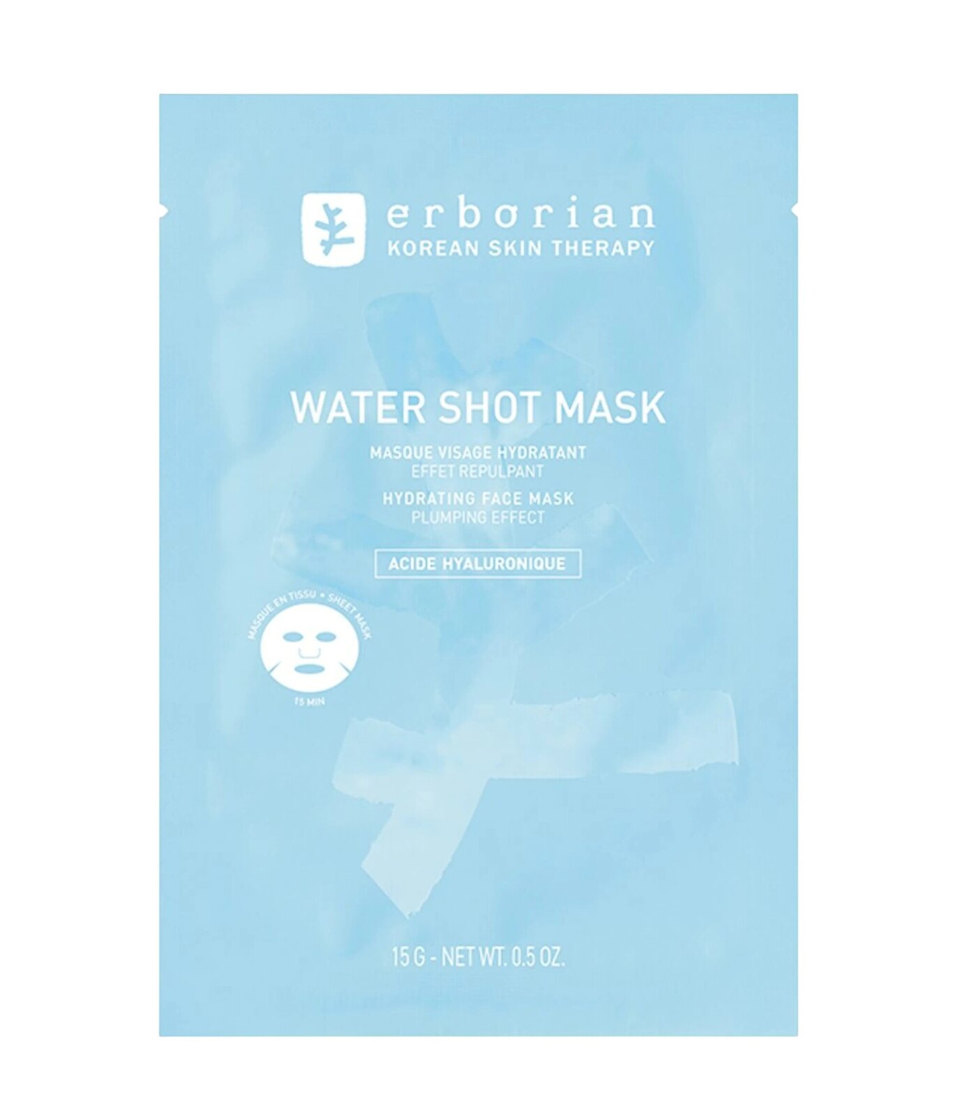 Erborian Hydratačná plátienková maska Hydra Water Shot Mask 15 g