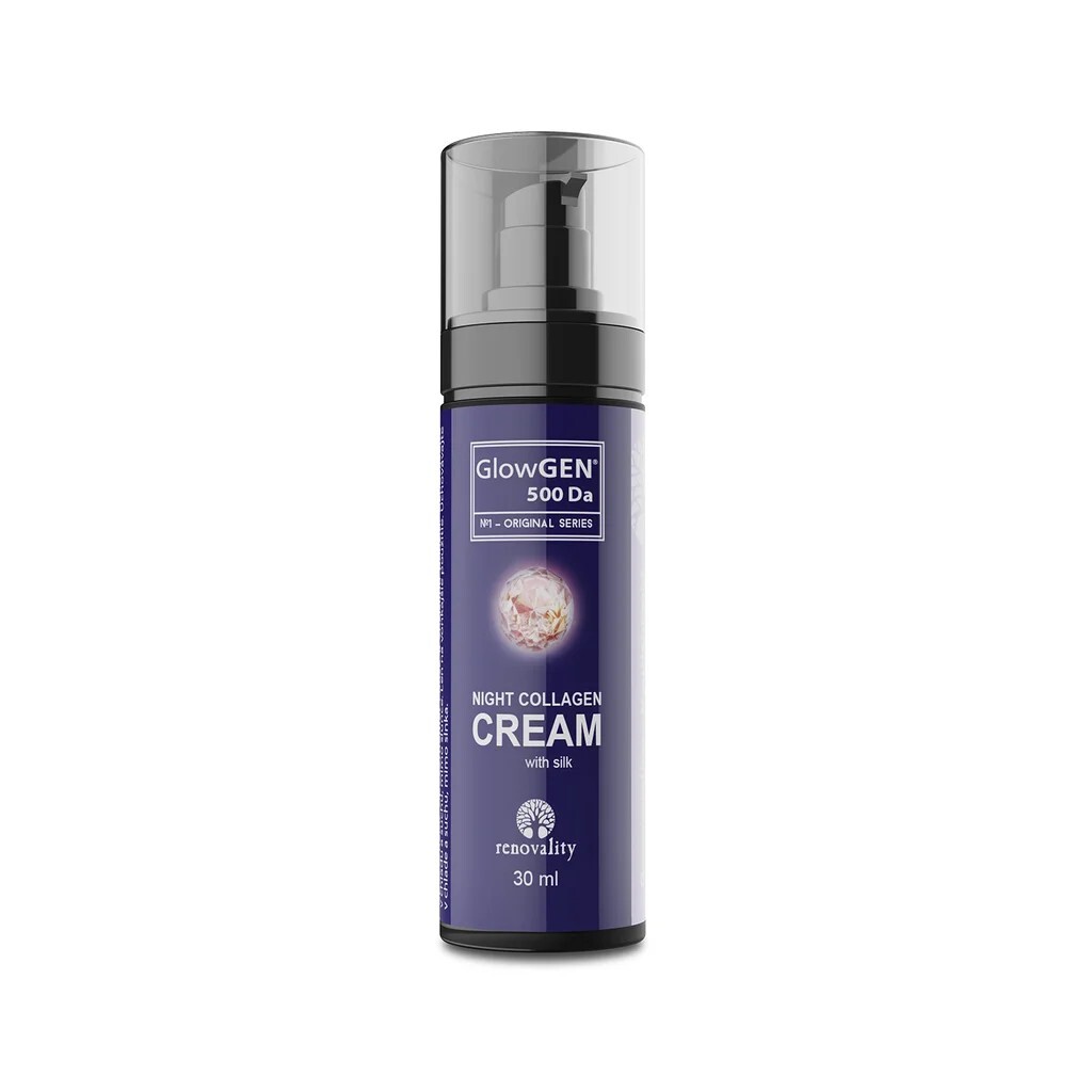 Renovality GlowGEN 500 Da Nočný kolagénový krém 30 ml