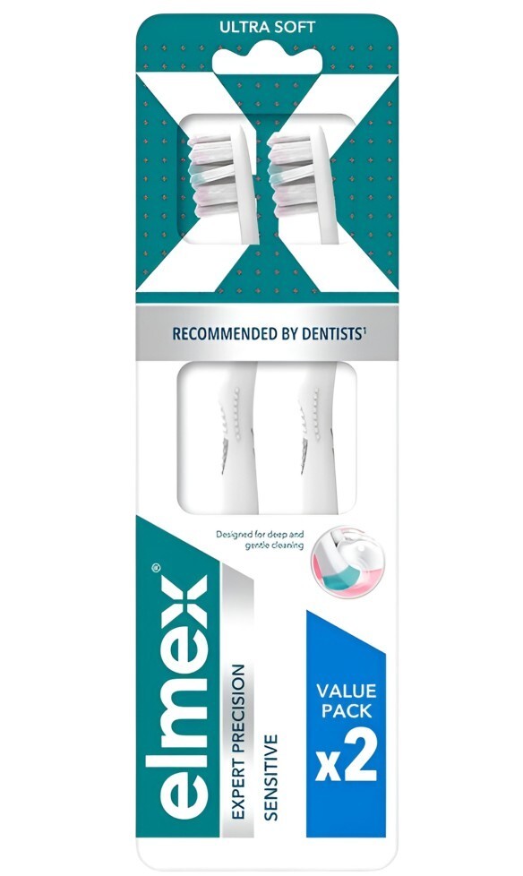Elmex Zubná kefka Expert Precision Sensitive Ultra Soft 2 ks