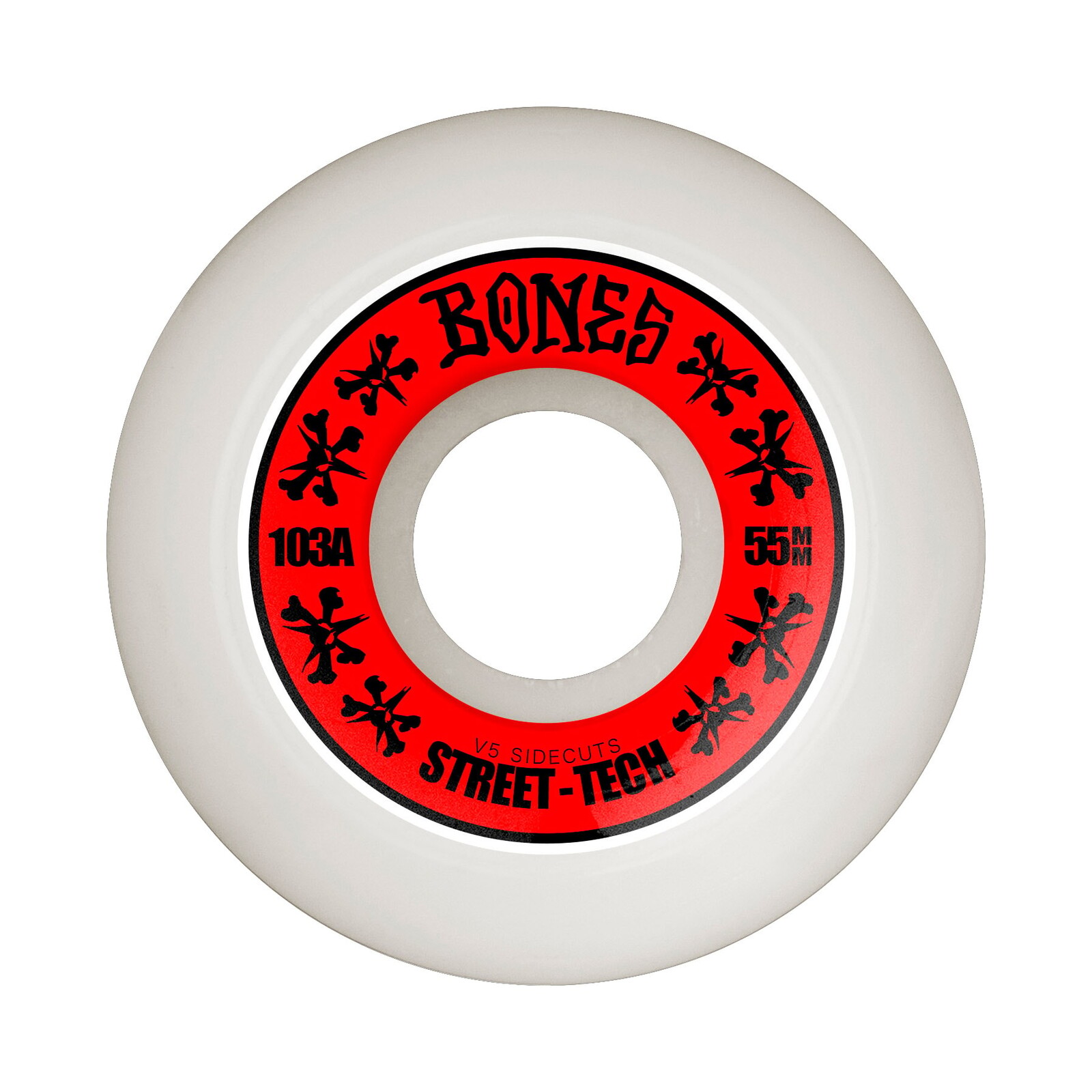Bones Street Tech Formula V5 Sidecut 55Mm/103A