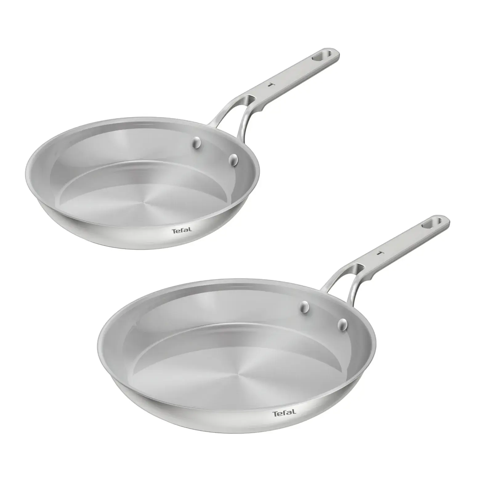 Súprava panvíc EXTREME 24 + 28 cm, sada 2 ks, nerezová, Tefal