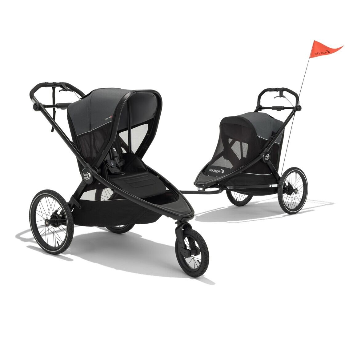 Baby Jogger Športový kočík Prix 2v1 (ride & cyklo) Ambition black