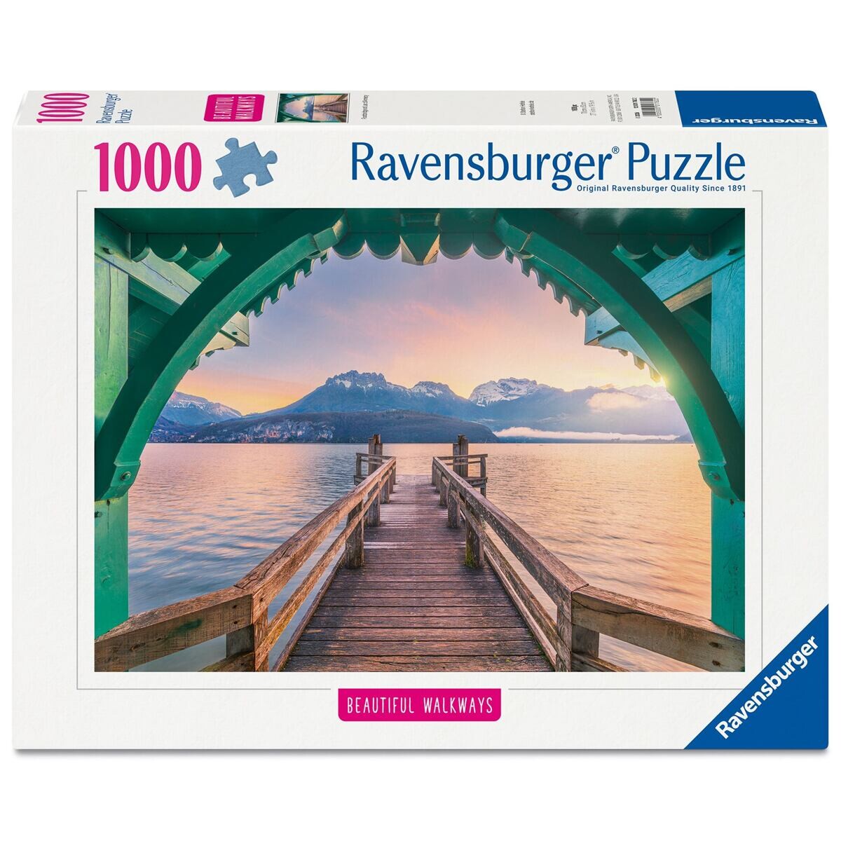 Ravensburger Jazero Annecy Puzze 1000 dielikov