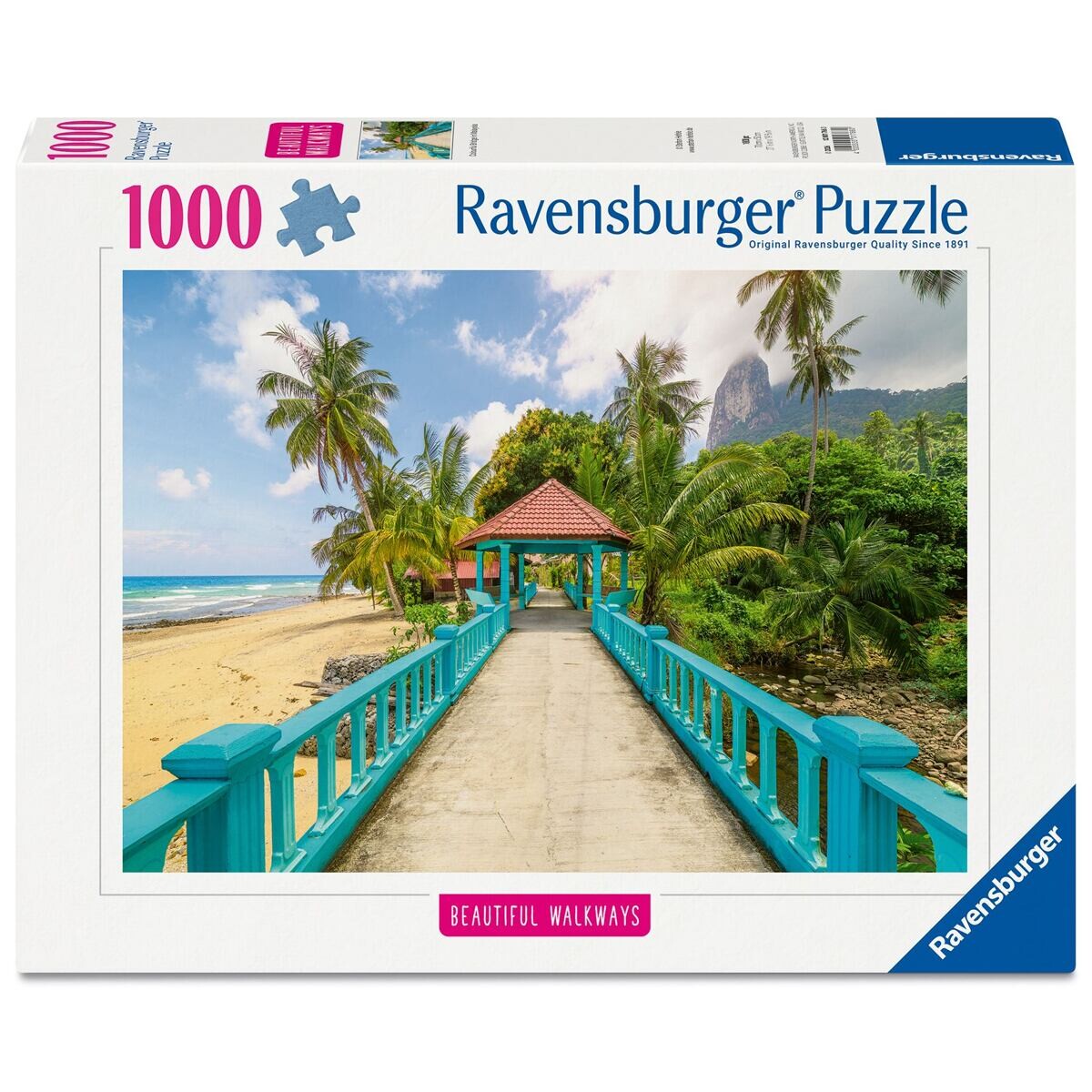 Ravensburger Malajský most snov Puzzle 1000 dielikov