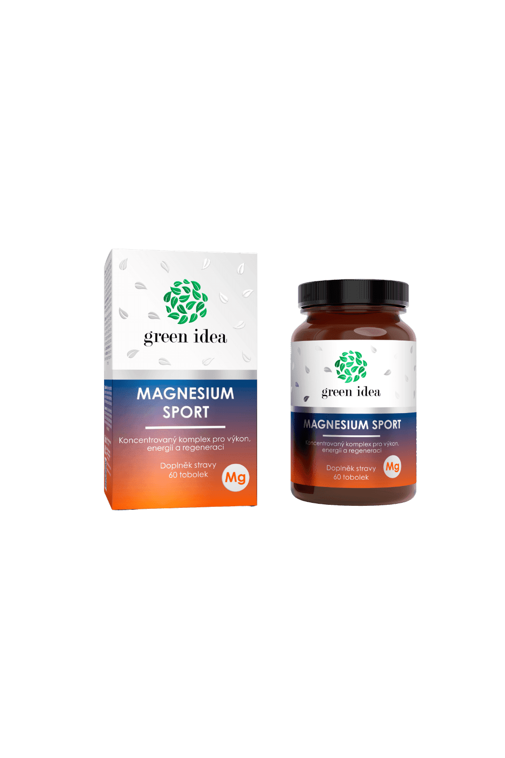 TOPVET Green idea Magnesium Sport - tobolky 60 ks  Pro výkon, energii a regeneraci