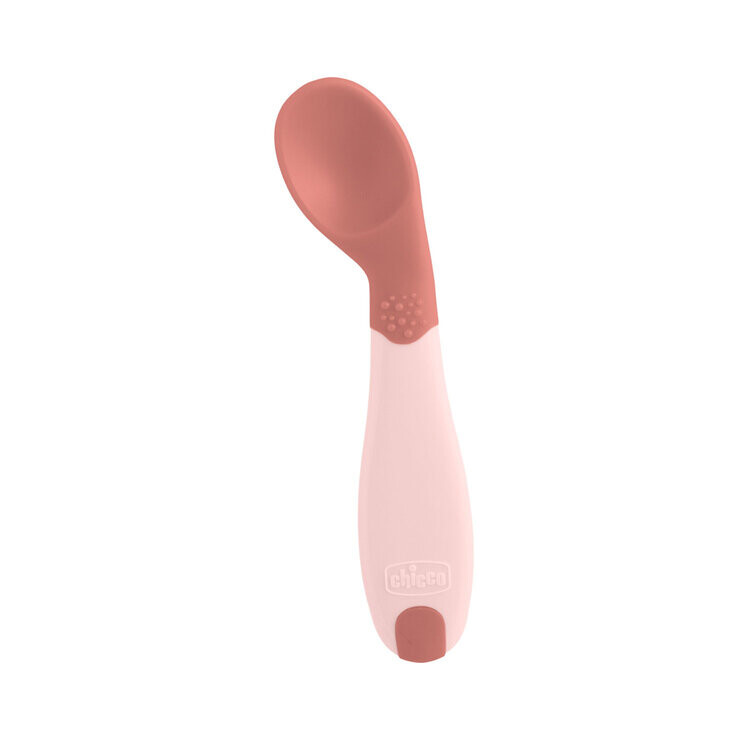 CHICCO Prvá lyžička pink 8m+