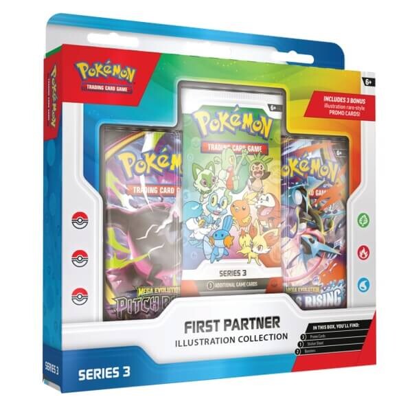 Nintendo Pokémon First Partner Illustration Collection - Series 3