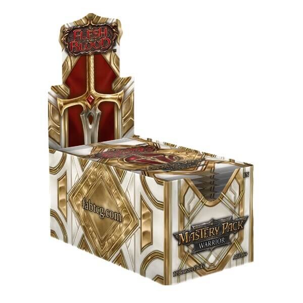 Legend Story Studios Flesh and Blood TCG - Mastery Pack Warrior Booster Box