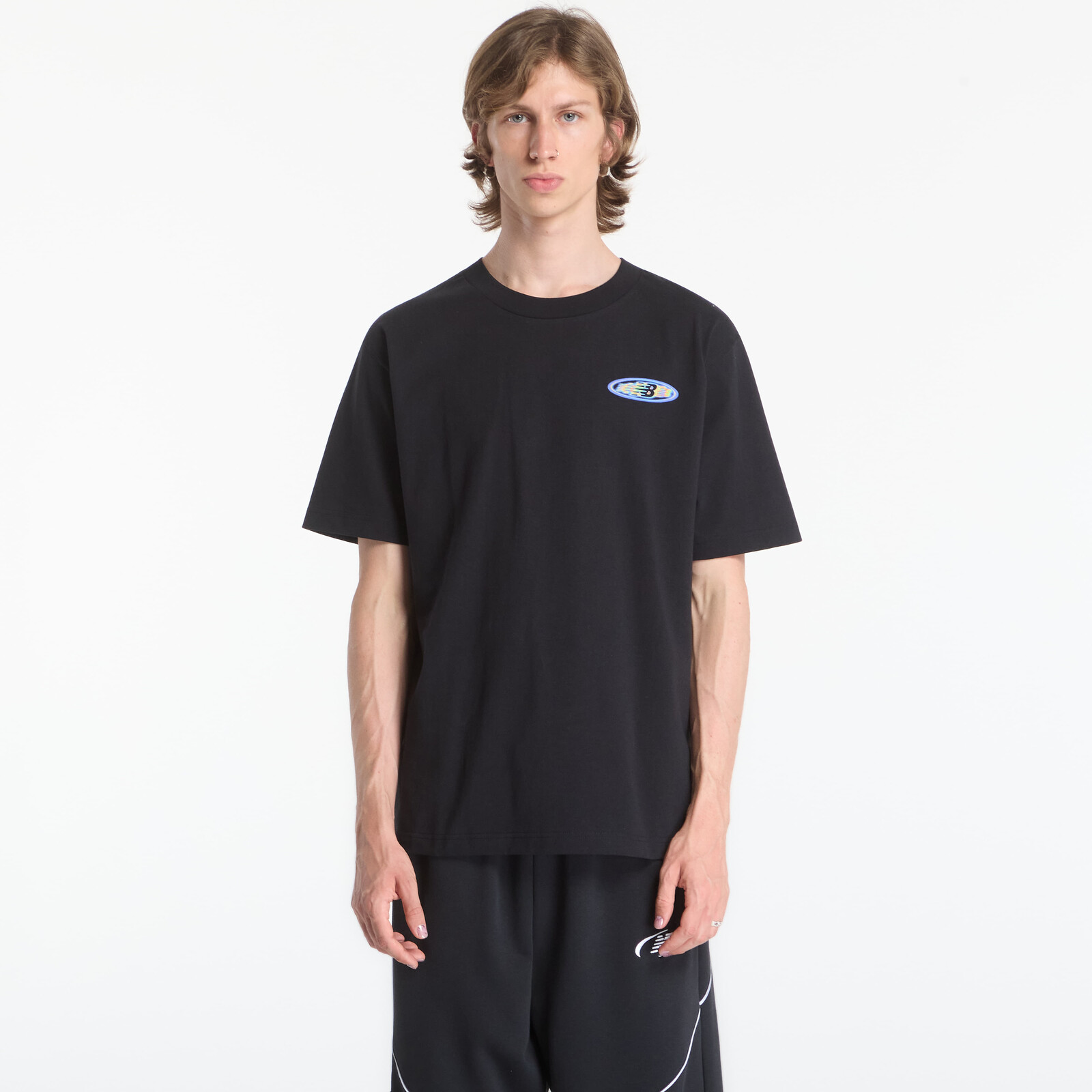 Tričko New Balance Heat Map Forward Thinker T-Shirt Black L