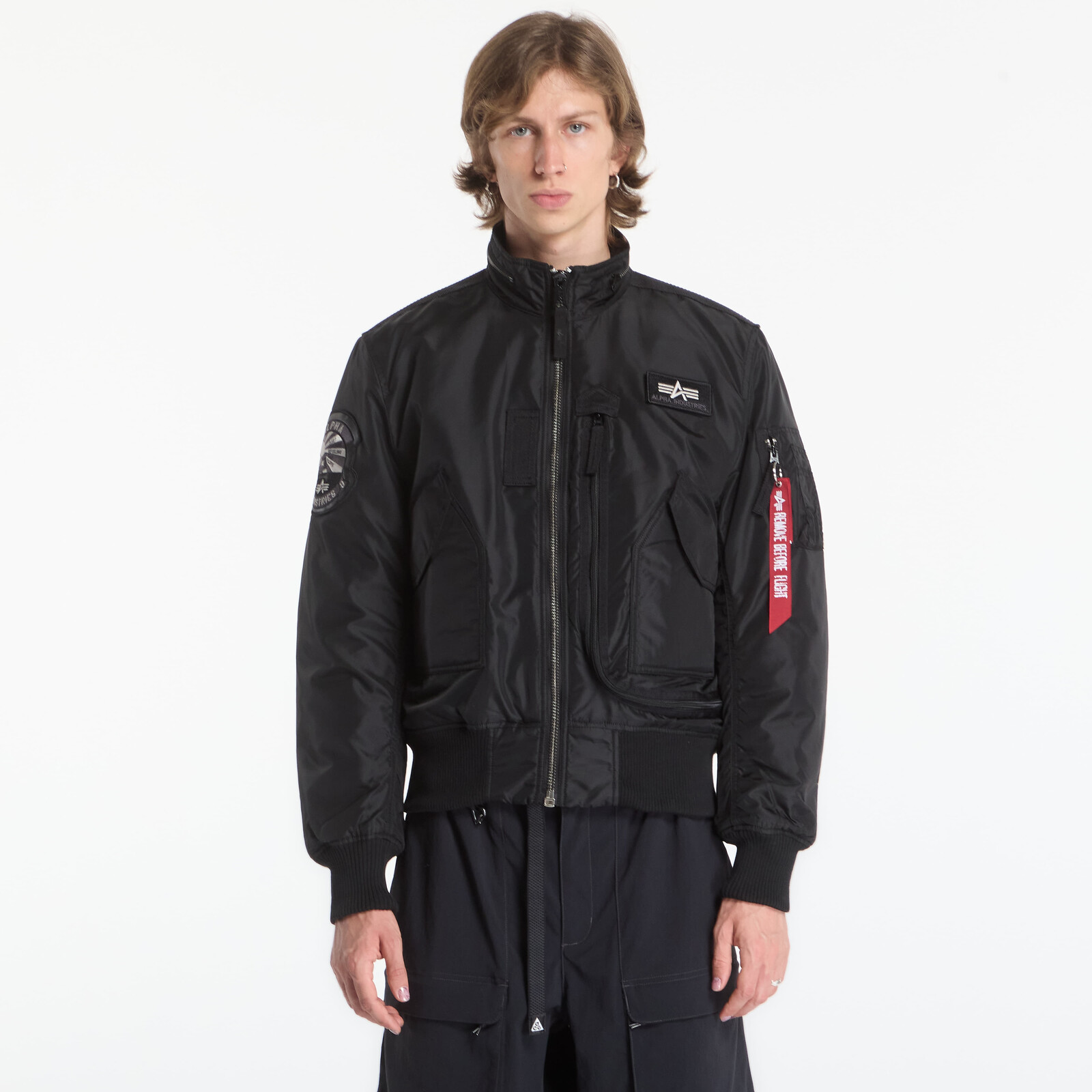 Bomber Alpha Industries Engine Black/ Black XXL