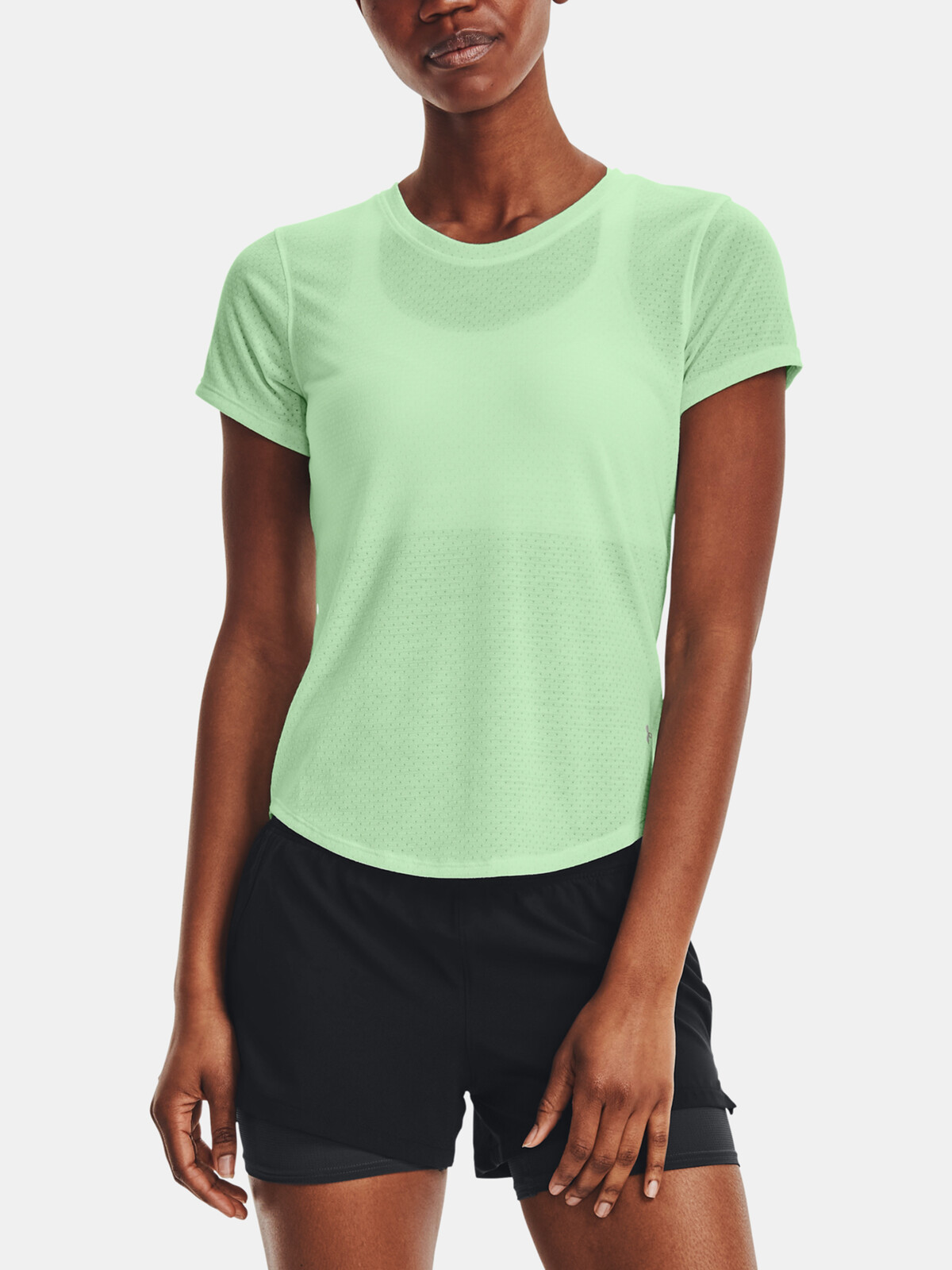 Under Armour UA Streaker SS-GRN T-Shirt - Ladies