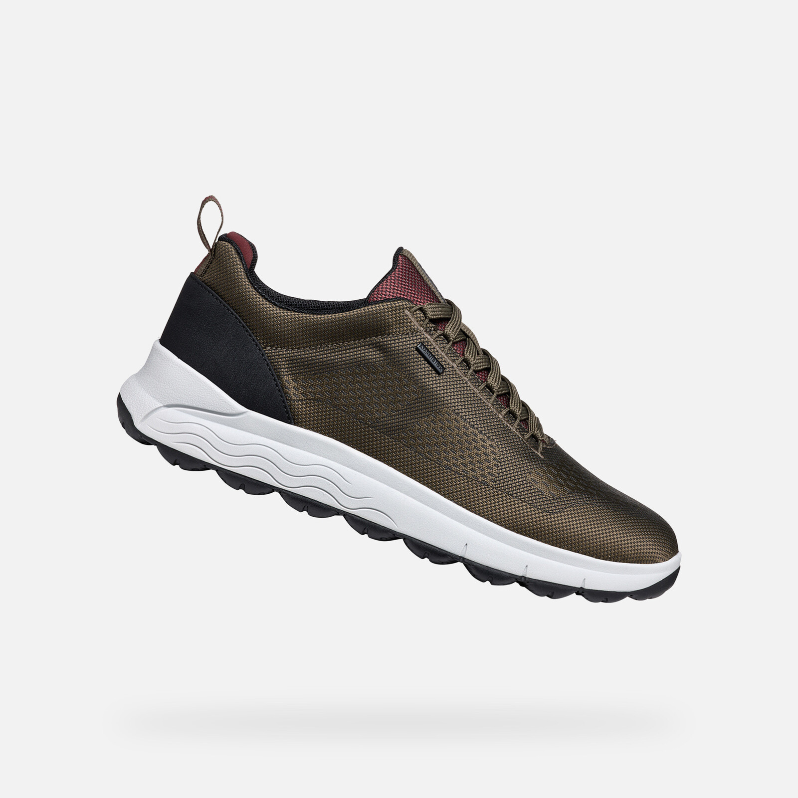Khaki pánske tenisky Geox Spherica 4x4 B ABX