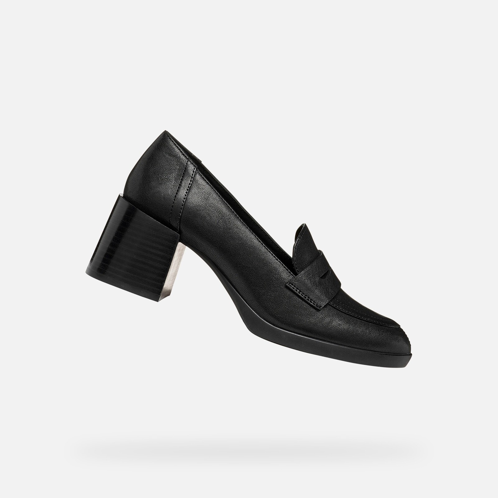Čierne dámske lodičky Geox Walk Pleasure 55T