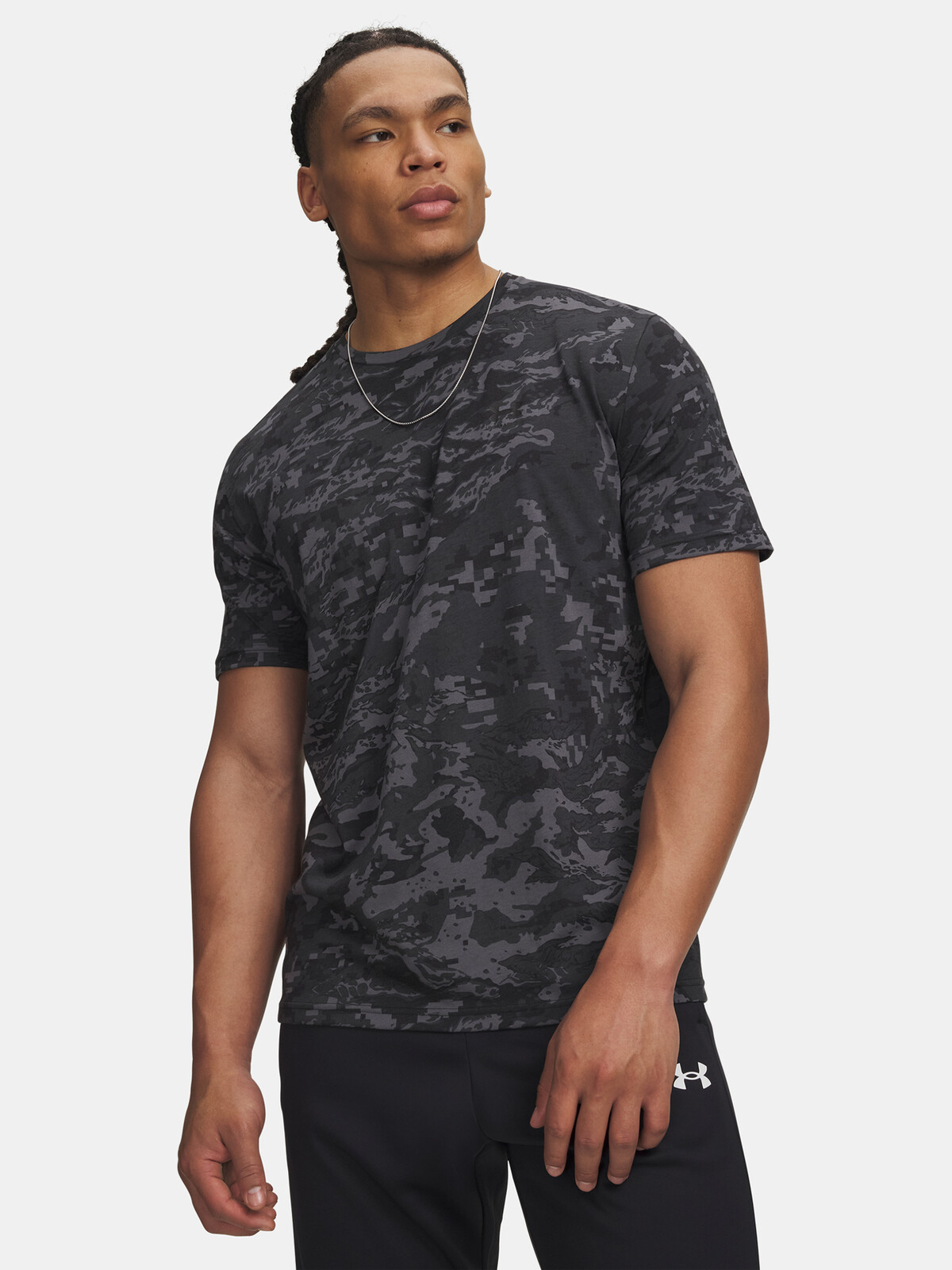 Pánske tričko UA ABC CAMO SS T-Shirt