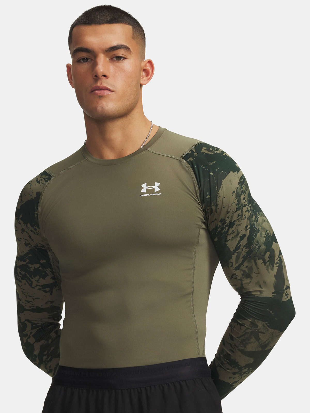 Pánske tričko Under Armour UA HG Armour Comp CB