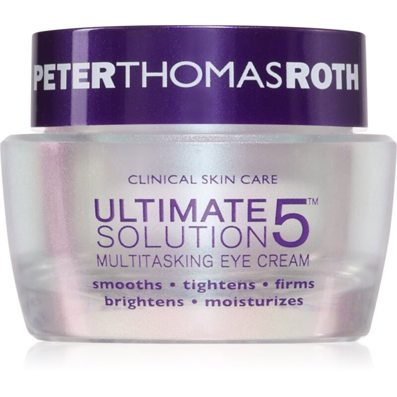Peter Thomas Roth Ultimate Solution 5 Multitasking Eye Cream bohatý hydratačný krém na oči 15 ml