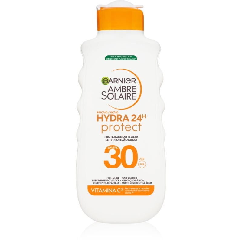 Garnier Ambre Solaire Hydra Protect opaľovacie mlieko SPF 30 175 ml