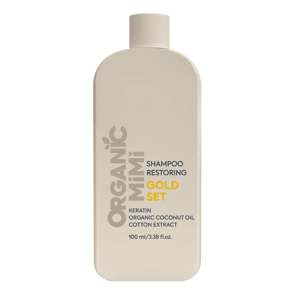 ORGANIC MIMI Gold Set Regeneračný šampón na vlasy 400 ml