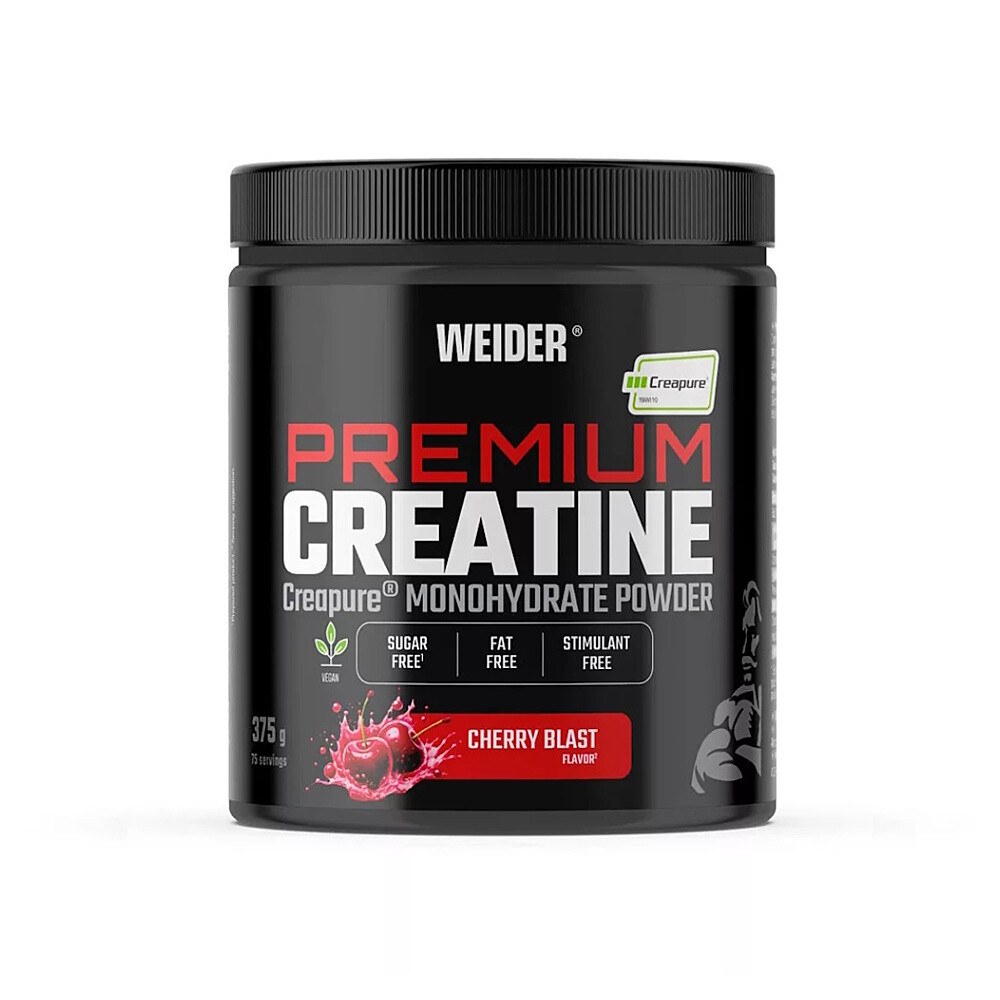 WEIDER Premium creatine creapure monohydrate cherry blast čerešňa 375 g