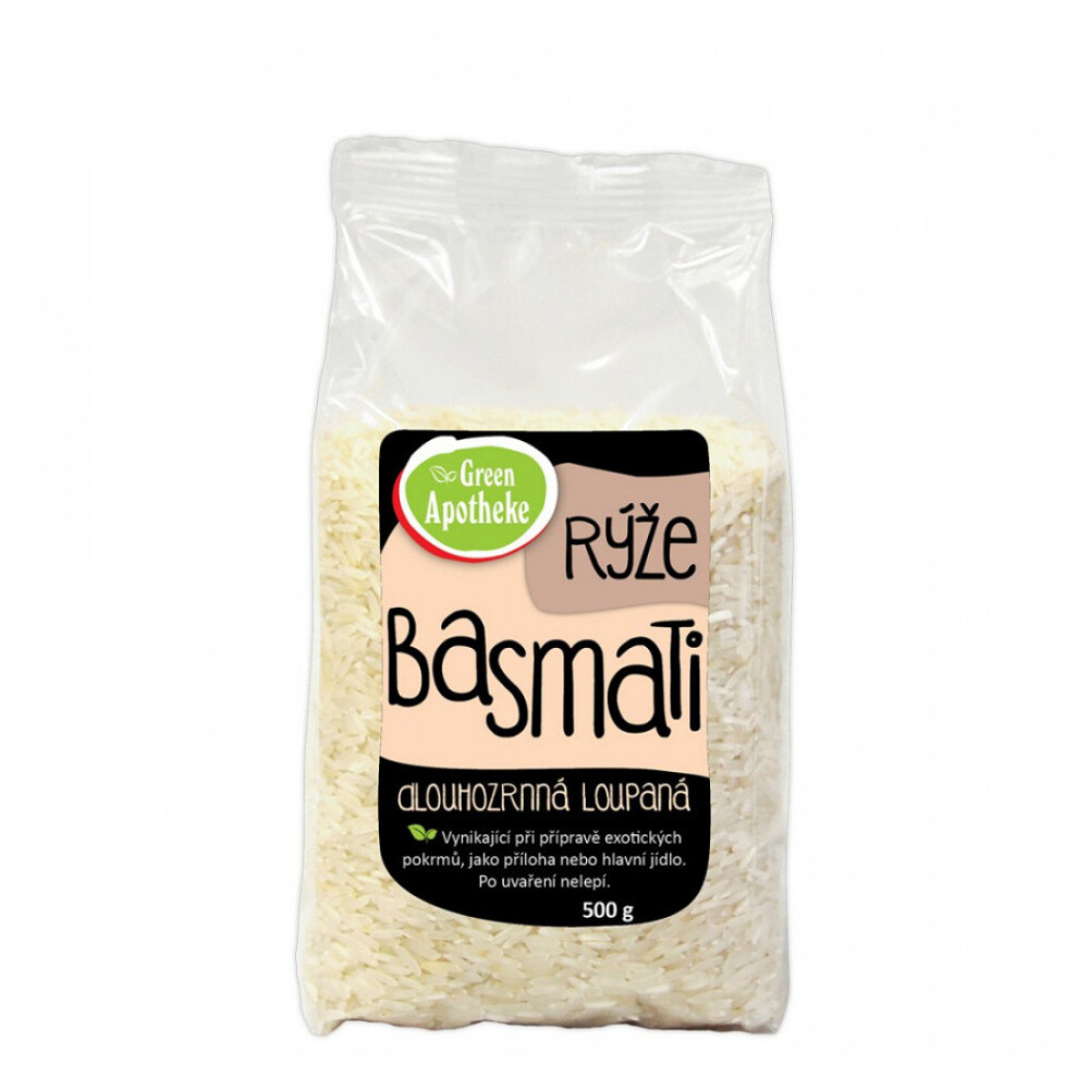 GREEN APOTHEKE Ryža basmati lúpaná biela 500 g