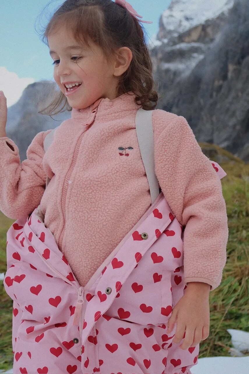 Konges Sløjd Detská mikina Konges Sløjd THERMY FLEECE JACKET GRS