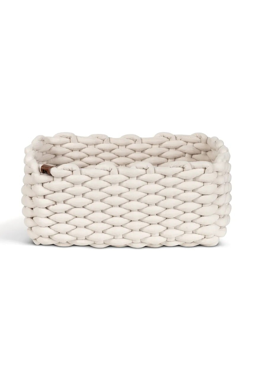 Bigso Box of Sweden kôš na skladovanie s prímesou ľanu 35 x 25 x 14 cm