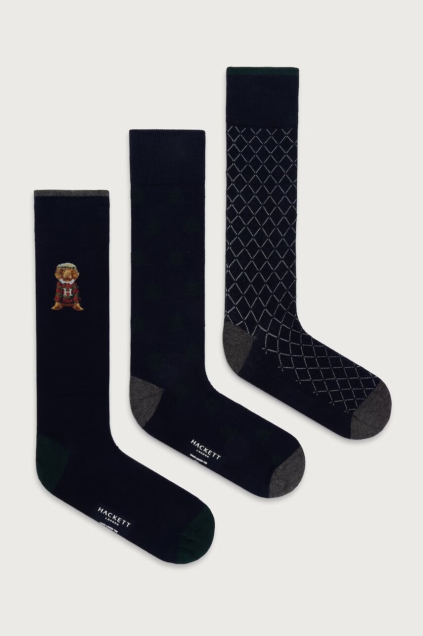 Hackett London ponožky pánske 3-pak