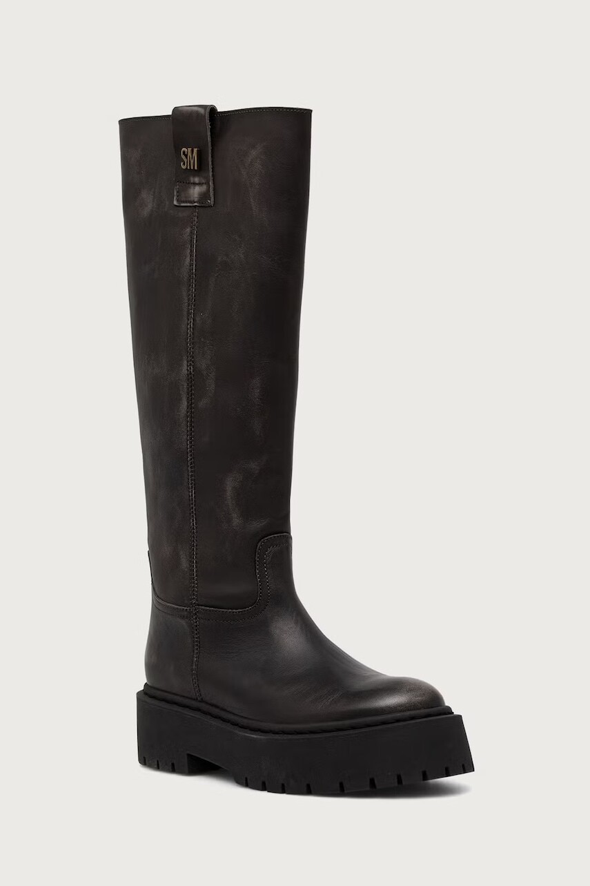 Steve Madden čižmy dámske kožené Sonar
