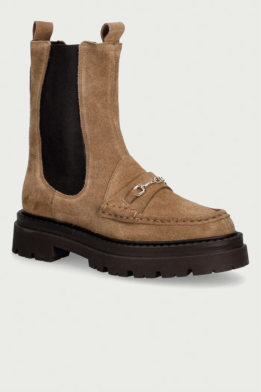 Steve Madden chelsea čižmy dámske semišové Kasey