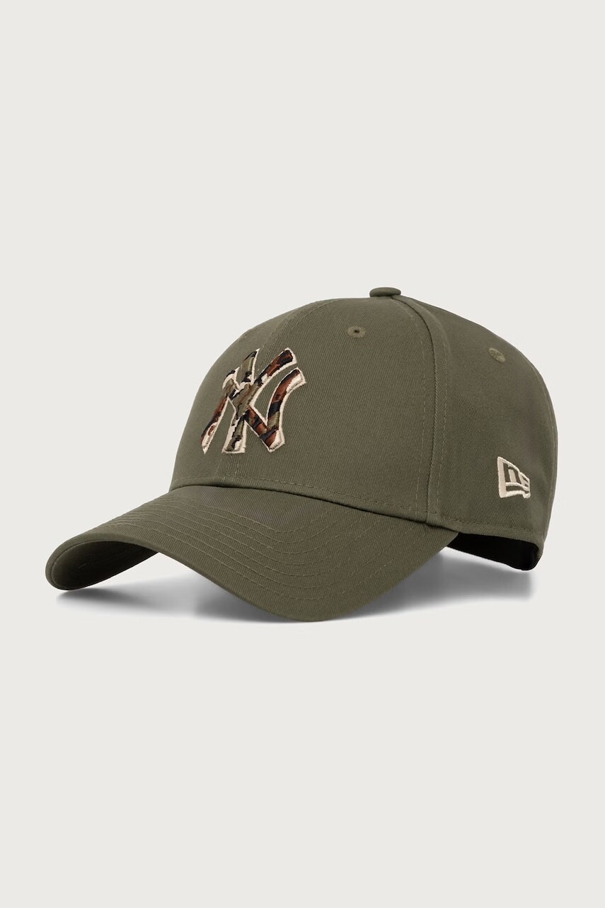 New Era čiapka so šiltom bavlnená OUTLINE CAMO 9FORTY®