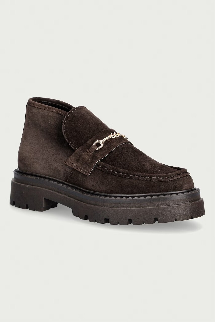 Steve Madden poltopánky dámske semišové Karima