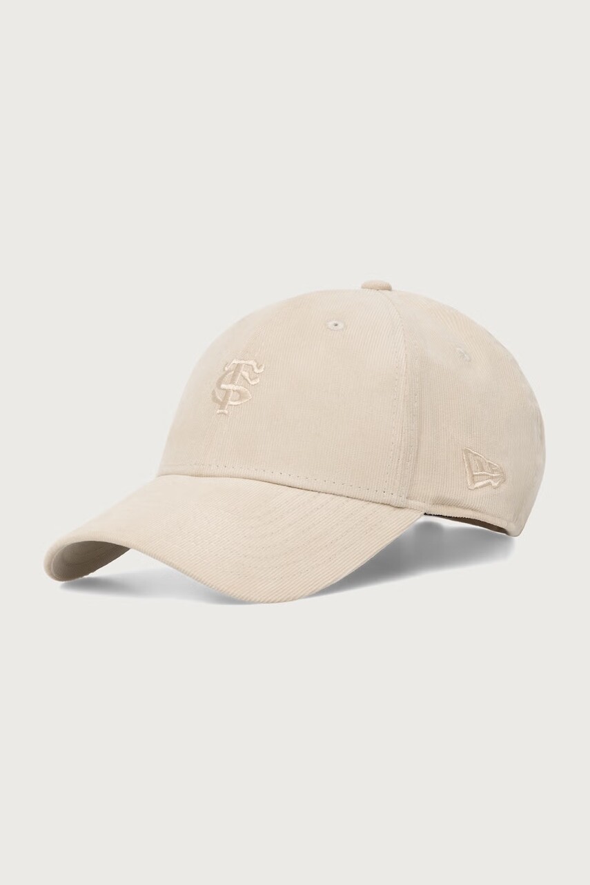 New Era čiapka so šiltom menčestrová 9FORTY® STADE TOULOUSAIN