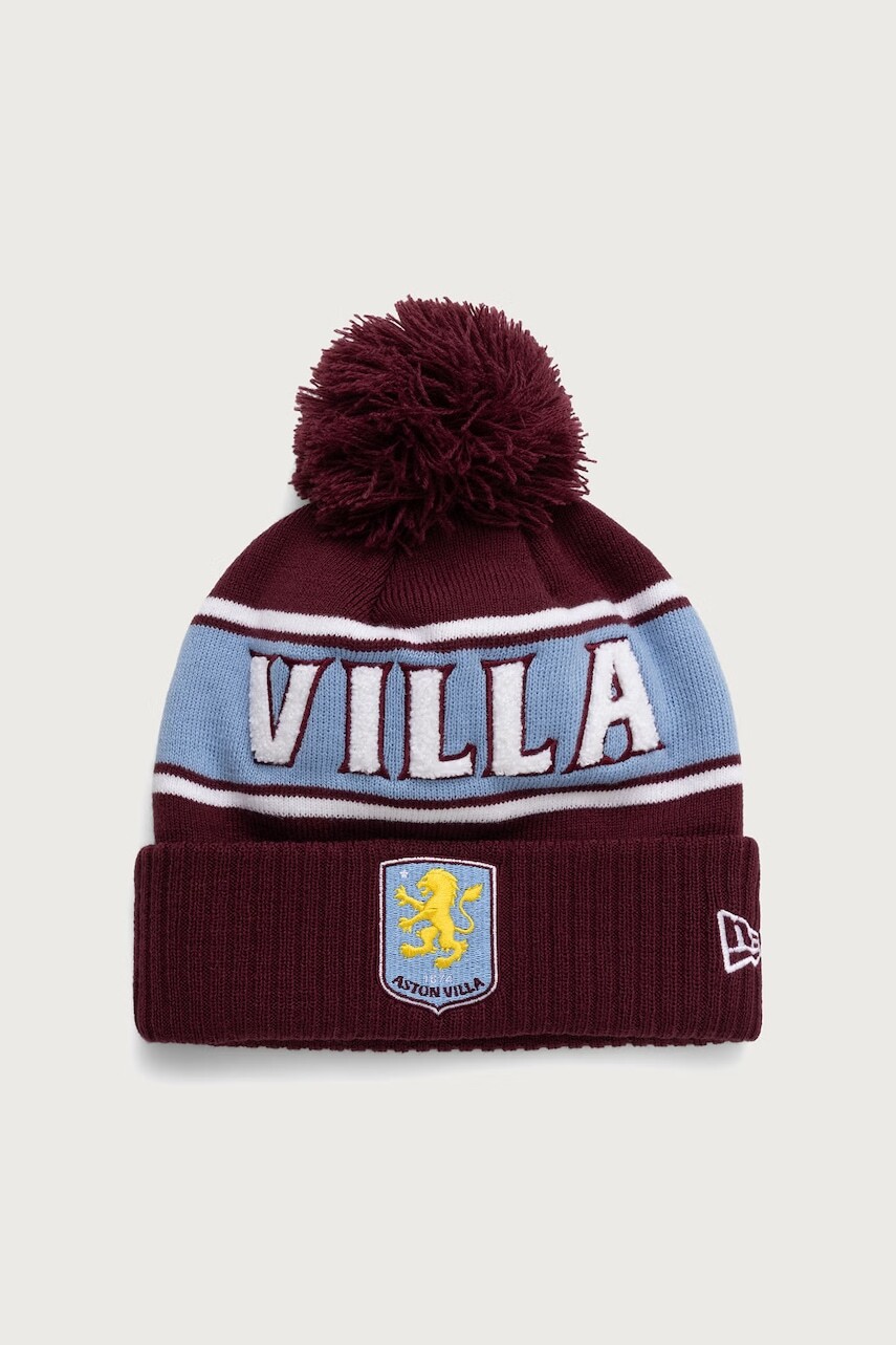 New Era čiapka s brmbolcom SPORT CUFF KNIT ASTON VILLA FC
