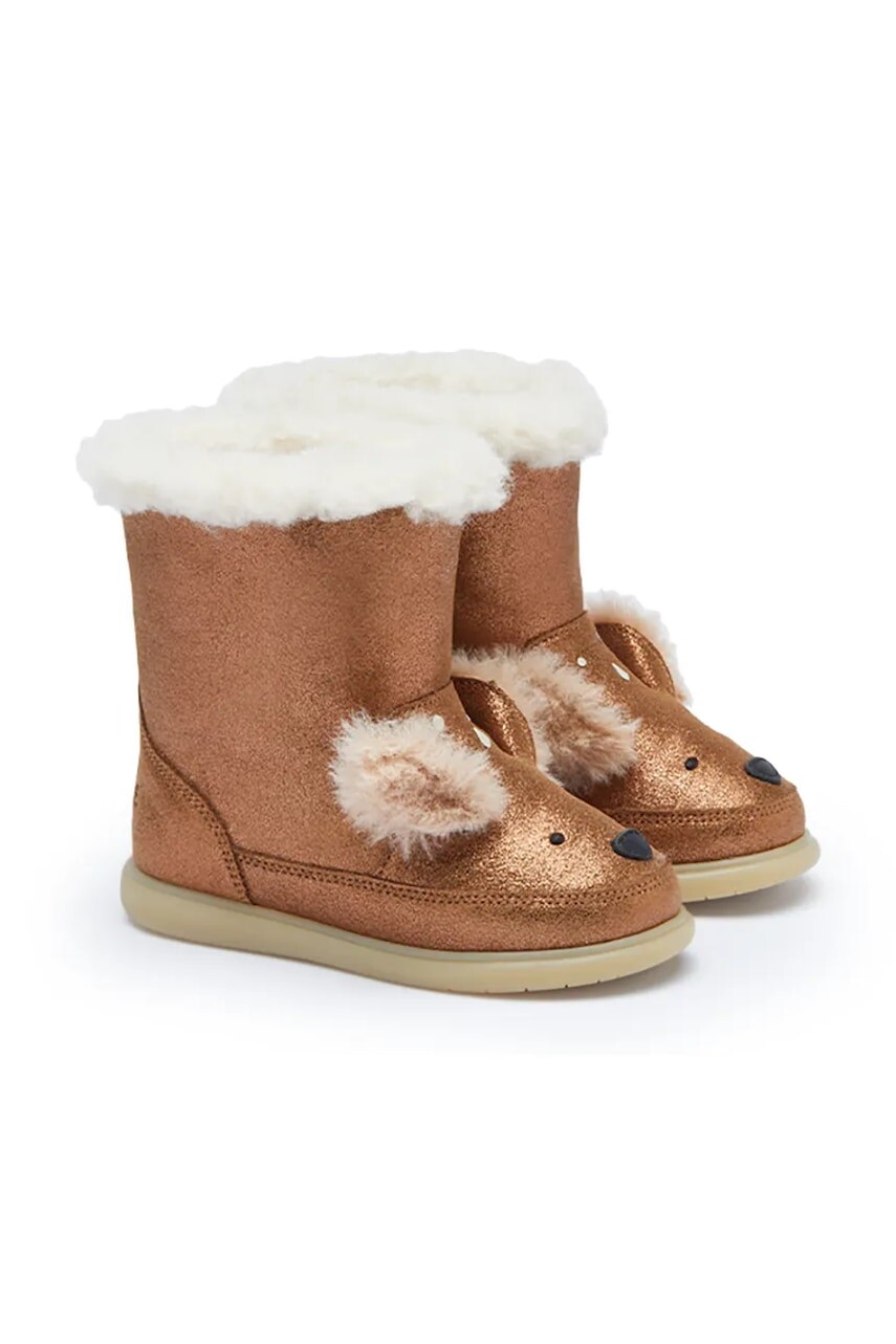 Donsje snehule detské kožené Meloniek Boots Deer